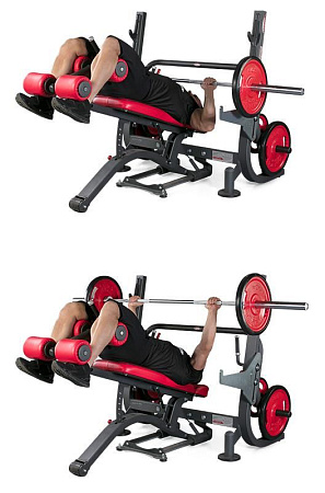 Олимпийская мульти скамья с отрицательным наклоном Panatta 1HP206 | Panatta | italy-sport.ru