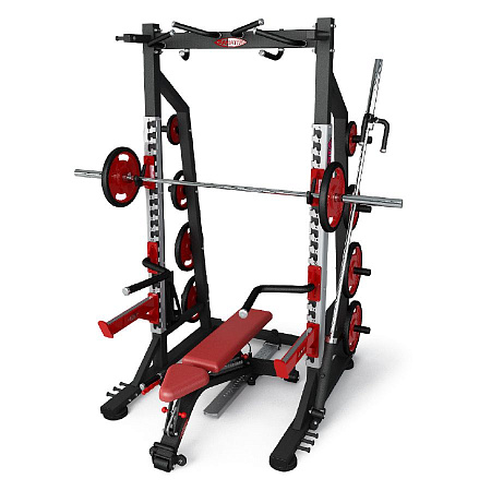 Олимпийская полурама (полная версия с фиксируемой скамьей, брусьями, Т-грифом) Panatta 1FW534F | Panatta | italy-sport.ru