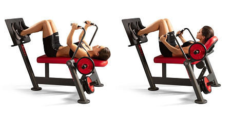 Кранч скамья Panatta 1SC218 | Panatta | italy-sport.ru