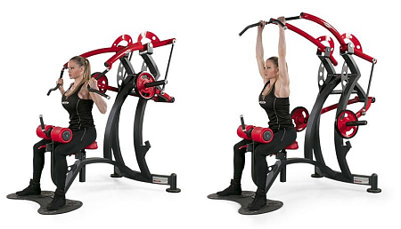 Тяга сверху с расходящейся траекторией Panatta 1HP501 | Panatta | italy-sport.ru