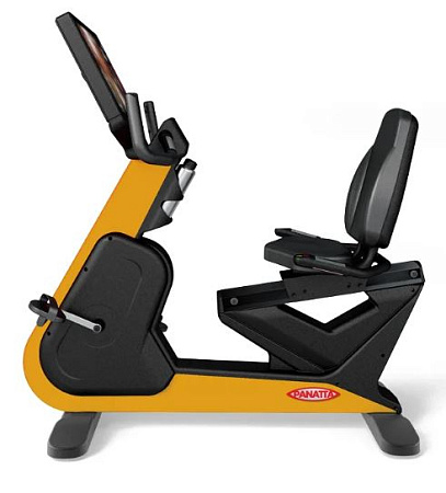 Горизонтальный велотренажёр Panatta Rossopuro Bike Led Plus 1RPL002 | Panatta | italy-sport.ru
