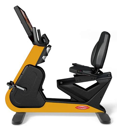 Горизонтальный велотренажёр Panatta Rossopuro Bike Led Plus 1RPL002 | Panatta | italy-sport.ru