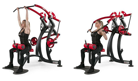 Тяга сверху с расходящейся траекторией Panatta 1HP501 | Panatta | italy-sport.ru