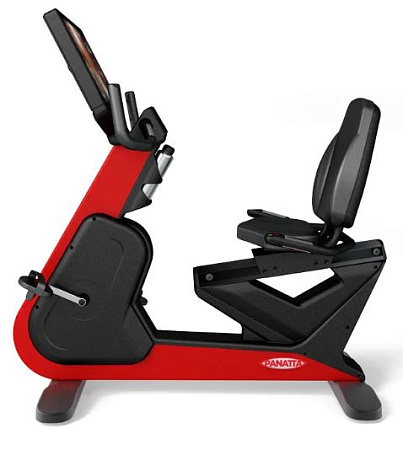 Горизонтальный велотренажёр Panatta Rossopuro Bike Led Plus 1RPL002 | Panatta | italy-sport.ru