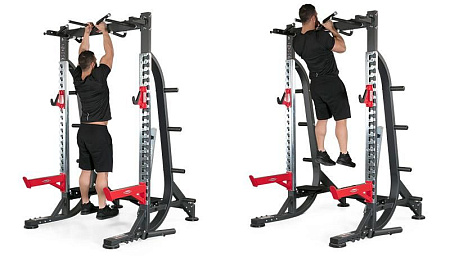 Силовая полурама с фиксируемой скамьей и аксессуарами (полная) Panatta 1HP234 | Panatta | italy-sport.ru