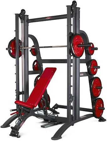 Машина Смита с противовесом и фиксируемой регулируемой скамьей Panatta 1HP120F | Panatta | italy-sport.ru