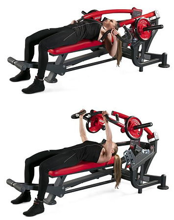 Горизонтальный жим от груди (скамья, базовая) Panatta 1HP537B | Panatta | italy-sport.ru