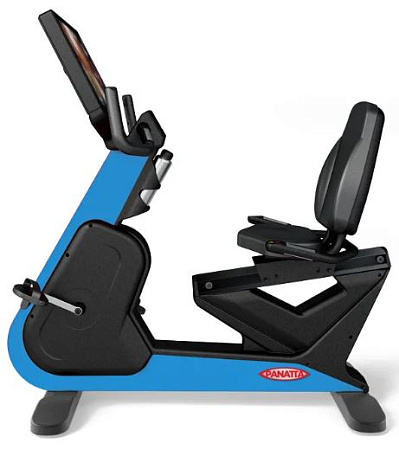 Горизонтальный велотренажёр Panatta Rossopuro Bike Led Plus 1RPL002 | Panatta | italy-sport.ru