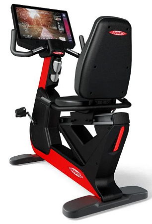 Горизонтальный велотренажёр Panatta Rossopuro Bike Touch 1RPT002 | Panatta | italy-sport.ru
