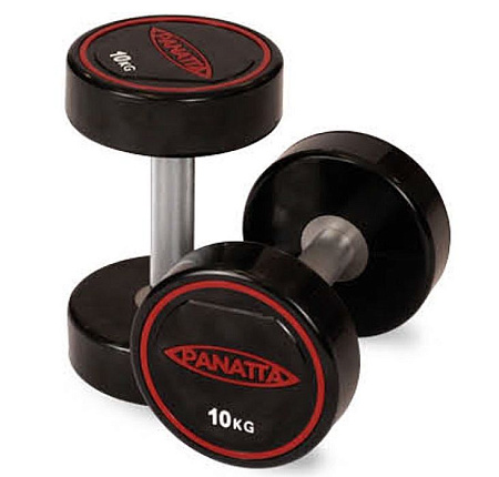 Уретановая гантель - 10 кг Panatta 1RD10 | Panatta | italy-sport.ru