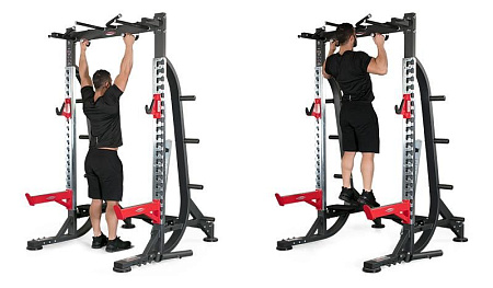 Силовая полурама с фиксируемой скамьей и аксессуарами (полная) Panatta 1HP234 | Panatta | italy-sport.ru