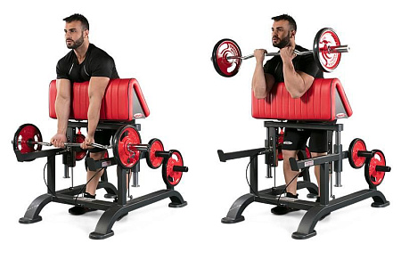 Регулируемая скамья для бицепса стоя Panatta 1HP213 | Panatta | italy-sport.ru