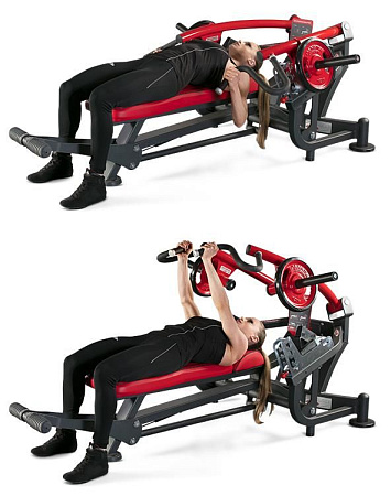 Горизонтальный жим от груди (скамья, полная) Panatta 1HP537 | Panatta | italy-sport.ru