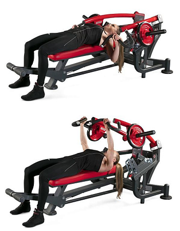 Горизонтальный жим от груди (скамья, полная) Panatta 1HP537 | Panatta | italy-sport.ru