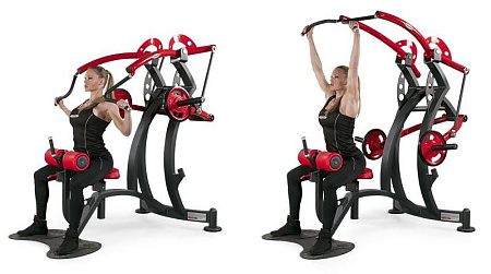 Тяга сверху с расходящейся траекторией Panatta 1HP501 | Panatta | italy-sport.ru