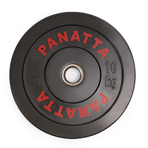 Бампированный черный диск Panatta 10 кг. 2CZ4010 | Panatta | panatta-sport.ru